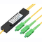 Da fibra de alta qualidade do 1:2 SC/APC do ODM FTTH do OEM acoplador ótico 1310nm ou 1490nm ou 1550nm da relação do divisor 1*2 micro FBT