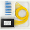 Divisor de fibra ótica do cabo das gavetas do Abs do divisor da fibra da maneira do Plc 8 do Sc Upc