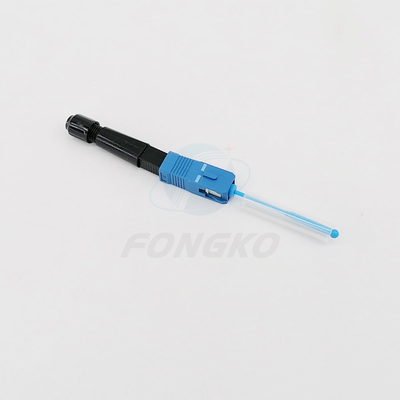 Do conector rápido quente da fibra ótica do derretimento FTTH do SC/UPC tala rápida da fusão