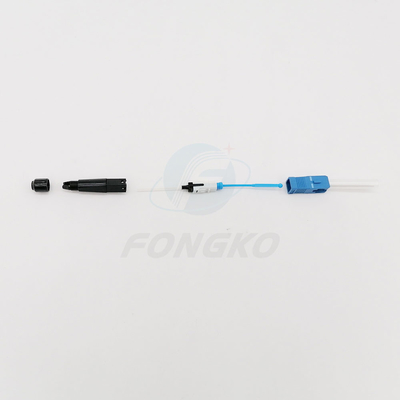 Do conector rápido quente da fibra ótica do derretimento FTTH do SC/UPC tala rápida da fusão