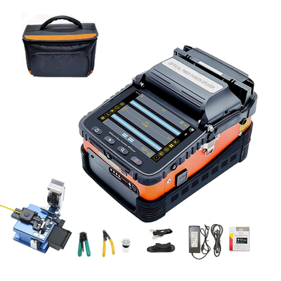 AI-5 4 motores fibra óptica fusão splicer splicer de fusão automática fibra óptica fusão splicer