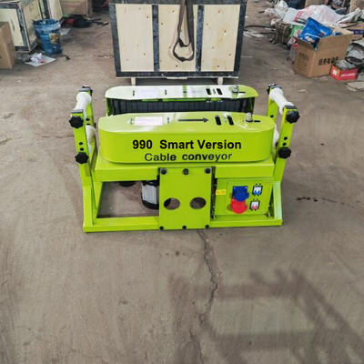 Dispositivo de puxagem de cabo de fibra óptica Fongko Velocidade sem carga 1400 RPM Velocidade de tração 6 m/min Ideal para transporte de longa distância