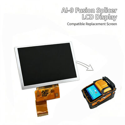 Ecrã LCD de substituição original para sinal de incêndio AI-9 Fibra de fusão Splicer LCD Panel Reparação Parte