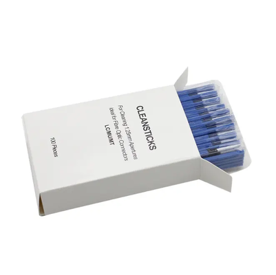 Limpador de Conector de Fibra Ótica 1.25mm 2.5mm LC MU ST Bastão de Limpeza
