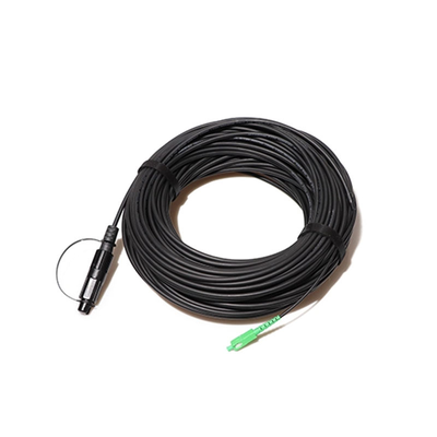 Conector de fibra óptica à prova d'água para exterior LSZH Jacket 5.0mm Single Mode G657A1 Fibra óptica