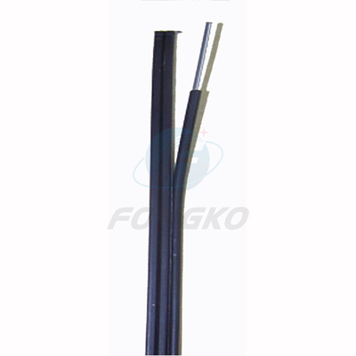 Fogo de Gjxch Lszh do cabo de fibra ótica exterior de Ftth de 2 núcleos - cabo resistente