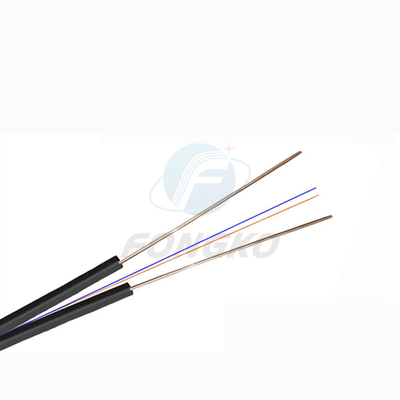 Trança interna de uma comunicação do cabo de fibra ótica GJXH do núcleo FTTH de Lszh única
