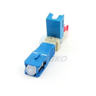 Conector rápido da fibra ótica impermeável do SC UPC para a máquina coladora da fusão